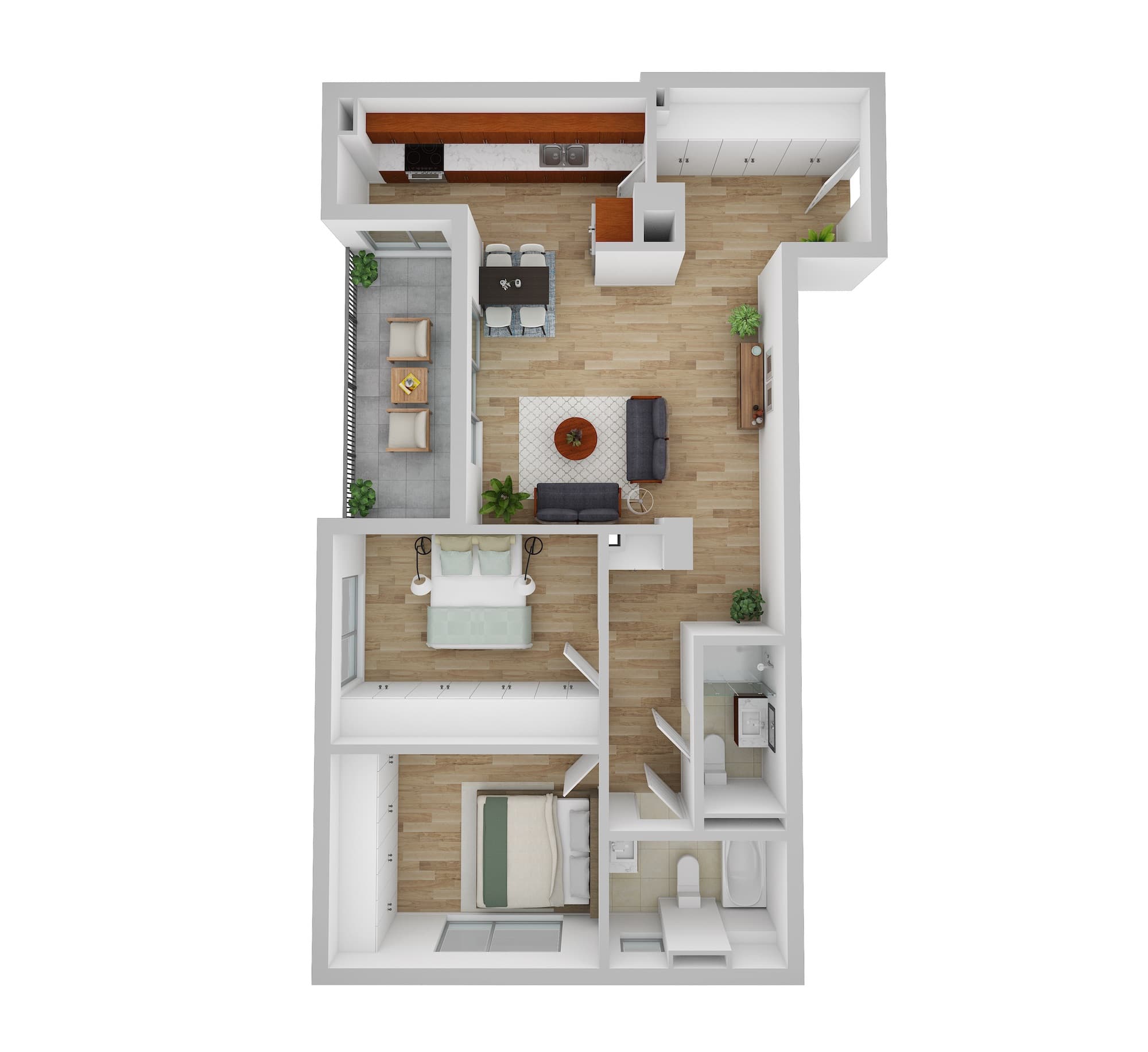 Plan apartament Ap.1