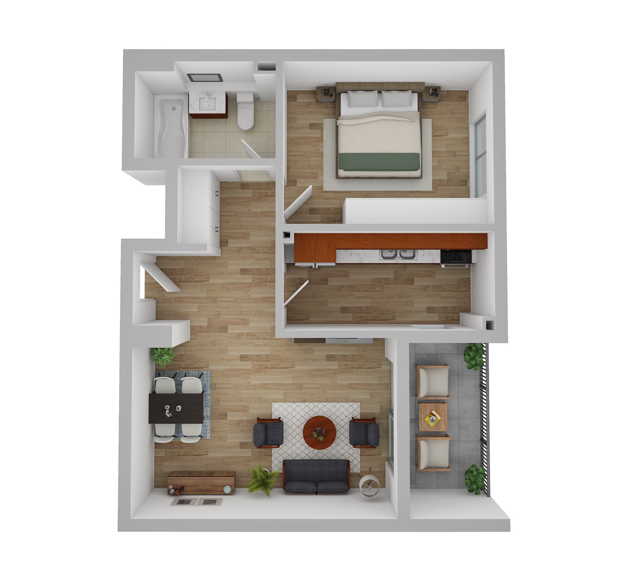 Plan apartament Ap.3
