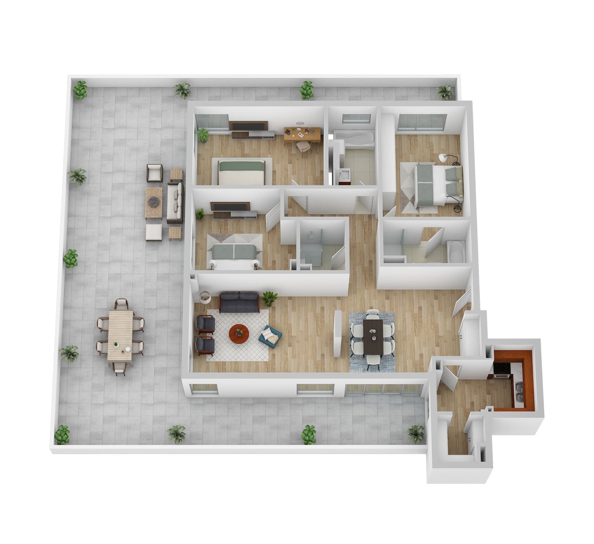 Plan apartament Ap.45